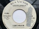 Northern Soul - Lorraine Chandler - I can't hold on -RCA Victor WD original