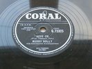 BUDDY HOLLY  THE CRICKETS   UK  1958  CORAL 78    RAVE  ON