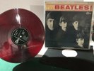 MEET THE BEATLES Odeon Record RED VINYL Ever Clean Japan LP OR-7041 Soft Cover