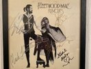 Fleetwood Mac Rumours signed By All Band Members  record album cover 12” framed