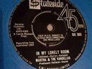 Martha & The Vandellas - In My Lonely Room - 1964 UK Stateside SS305 - Northern