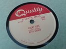RUTH BROWN : LUCKY LIPS / MY HEART IS BREAKING OVER YOU.  Canada.78.rpm (1957)