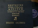 QUATUOR CAPET / BEETHOVEN - HAYDN / COLUMBIA D 13066/72