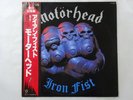 Motorhead Iron Fist Bronze VIP-6824 Japan  VINYL LP OBI