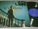 ILENE WOODS It’s Late 1957 Jubilee JLP-1046 DG Blue Label Flat Rim Fem Vocal LP