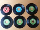 BEATLES, ROLLING STONES, YARDBIRDS, SMALL FACES ... 69 Singles OHNE Cover BEAT