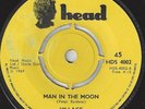 UK Psych 45 - VILLAGE - Man in the Moon / Long Time - HEAD HDS 4002 - Listen VG+