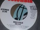 Rockpile ? HEART (RARE ROCK N ROLL PROMO 45) Rpm Record Near Mint