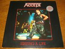 Accept-Staying a life Do-LP, RCA Germany 1990, g/f cover, band history, mint