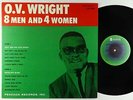 O.V. Wright - 8 Men And 4 Women LP - ABC-Backbeat VG+