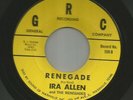ROCKABILLY SURF INSTRO bw COUNTRY - IRA ALLEN -  RENEGADE  -HEAR -1962 G.R.C.