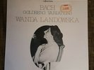 BACH - GOLDBERG VARIATIONS - WANDA LANDOWSKA - VINILE