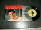 ep elvis presley tres rare it's now or never original bandeau rouge
