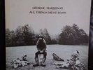George Harrison Triple vinyl box set - All Things Must Pass -Original 1971