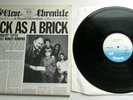 Jethro Tull - Thick As A Brick Chrysalis Blue Label French Reissue LP Newspaper