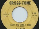 H.J. JACKSON on Cross-Tone —DANCE THE SHING-A-LING— northern soul 45 | LISTEN