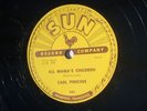 SUN 234 Rock & Roll CARL PERKINS Boppin The Blues/Mama's Children 78