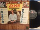 ELVIS PRESLEY FOR EVERYONE  RCA LPM 3450 USA MONO EXPORT FOR EUROPE EX/M-