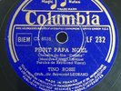 78 RPM TINO ROSSI -  Petit Papa Noel - Destins - COLUMBIA LF 232