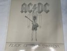 AC/DC Flick Of The Switch 1983 LP Vinyl Record Embossed Raised