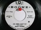 Mack Vickery  Boone 1073 Promo  Jail Birds Can't Fly b/w Searching For a Baby