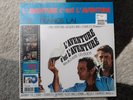 Johnny Hallyday l'aventure c'est l'aventure  33 Tours B.O.F LP BLEU