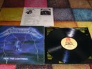 Metallica   Ride the Lightning  LP + Merch + OIS Lyrics Music for Nations  MFN27