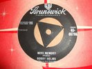 BOBBY HELMS,  MISS MEMORY,  BRUNSWICK RECORDS 1958 EX+