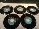 5 45 rpm Records Del-Fi Label Ritchie Valens , Balladeers , Seven Teens