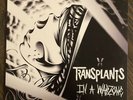 TRANSPLANTS IN A WARZONE LP/CD CLEAR VINYL RECORD
