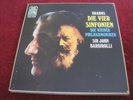 BARBIROLLI Brahms Sy 1-4 German Electrola Gold/white dog labels 4LP Box NM