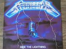 Metallica Ride The Lightning Metal Megaforce Original 1984 LP VINYL ALBUM