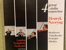 4 GREAT VIOLIN CONCERTOS....HENRYK SZERYNG/MERCURY SR3-9017 3 LP SET-UNPLAYED