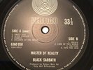 *BLACK SABBATH* Master Of Reality LP Vertigo UK 1st Press Rare ( record only)
