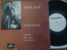 YVES NAT - BIGOT / SCHUMANN concerto op.54  / COLUMBIA FH 506