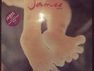 JAMES 1992 UK LP - SEVEN * STICKERED SLEEVE & MINT VINYL *