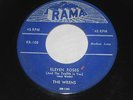 Original The Wrens 45 Rpm Record Eleven Roses / Love's Something Doo Wop