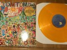 TOM TOM CLUB..CLOSE TO THE BONE..ORANGE VINYL  LP...PUNK..NEW WAVE.TALKING HEADS