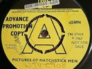 THE STATUS QUO - PICTURES OF MATCHSTICK MEN - PYE 7N 17449 - UK DEMO / PROMO