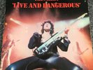 LP DOUBLE ALBUM THIN LIZZY LIVE AND DANGEROUS UK PRESS 6641 807 EX/EX