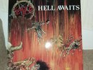 SLAYER   HELL AWAITS 1st PRESS VINYL LP ROADRUNNER   THRASH