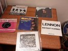 Collection 6 Original Beatles John Lennon Singles Picture Sleeves & Rarities Lot