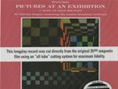 Moussorgsky, Pictures At An Exhibition 200g LP from the Michael Hobson Archives