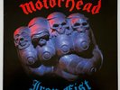 ORIGINAL 1982 MOTORHEAD Album IRON FIST 1st Press Lp SMR 4042 VINYL is NEAR MINT