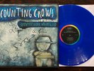 COUNTING CROWS SIGNED BLUE VINYL SOMEWHERE UNDER WONDERLAND LP TOUR