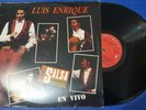 Latin Salsa LUIS ENRIQUE **En Vivo** VERY RARE 1993 Mexican LP EDDIE SANTIAGO