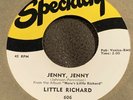 Little Richard Specialty 606 JENNY JENNY (ROCK N ROLL 45) VG++