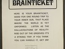 BRAINTICKET: cottonwood hill ROUND TRIP 12