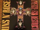 Guns N Roses Appetite For Destruction Vinyl Record 1987 EX/NM+