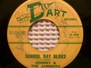 JOHNNY & JAMMERS Orig 1959 DART 131 School Day Blues Edgar Winter Rare 45 Fair